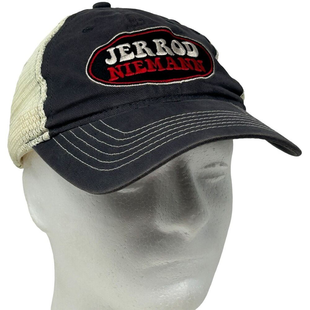 Jerrod Niemann Trucker Hat Cap Gray Mesh Snapback Country Western Music 6 Panel